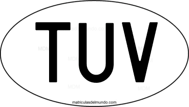 código internacional TUV de Tuvalu