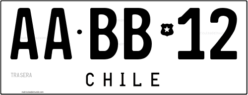 Creador de patentes de auto de Chile