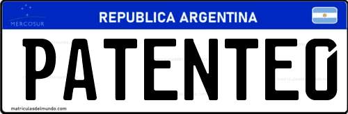 Patente de Argentina anterior para creada gratis