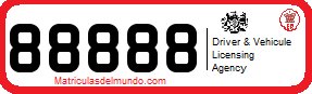 Genera y crea tu propia matricula de Reino Unido del sistema temporal gratis / Generate and create your own united kingdom license plate from temporal system for free