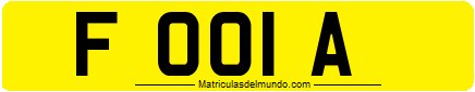 Genera y crea tu propia matricula de las islas Malvinas en exclusiva y con mucha personalización gratis / Generate and create your own license plate from Falkland Islands for free