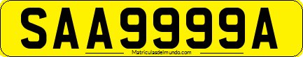 Genera y crea tu propia matricula de Singapur de sistema normal gratis / Generate your own Singapore license plate from normal system for free