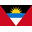 bandera pequeña de Antigua y Barbuda