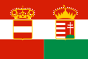 bandera pequeña de Imperio Austrohúngaro