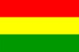 bandera pequeña de Bolivia