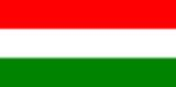 bandera pequeña de Hungría