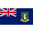 bandera pequeña de Islas Vírgenes Británicas