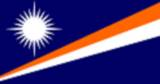 bandera pequeña de Islas Marshall