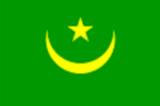 bandera pequeña de Mauritania