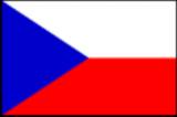 bandera pequeña de República Checa