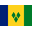 bandera pequeña de San Vicente y las Granadinas