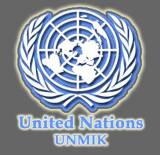 bandera pequeña de UNMIK
