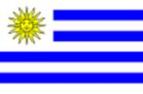 bandera pequeña de Uruguay