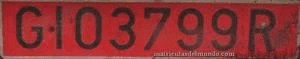 old provincial trailer license plate