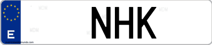 Matrícula NHK