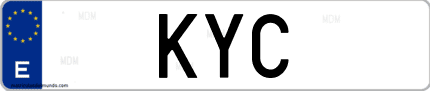 Matrícula de España KYC