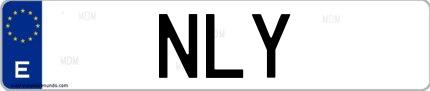 Matrícula de España NLY
