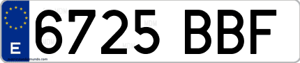 Primera matrícula de coche de Ourense en el año 2000 del nuevo sistema