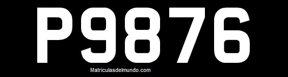 old Bermuda car plate