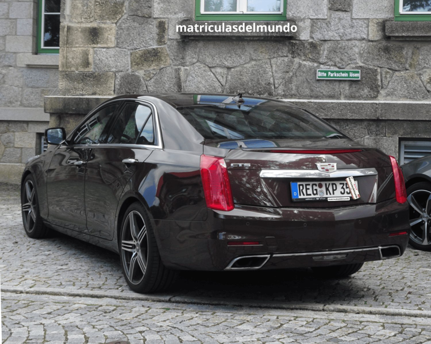 Matrícula de Cadillac CTS