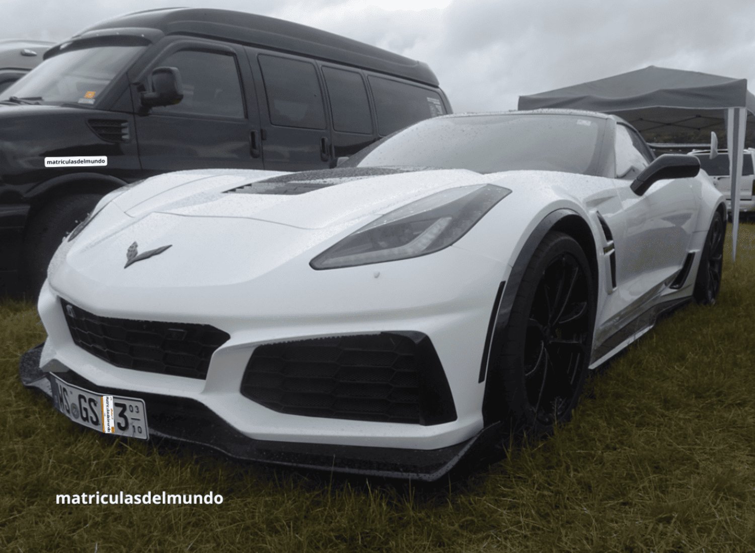 Matrícula de Chevrolet Corvette