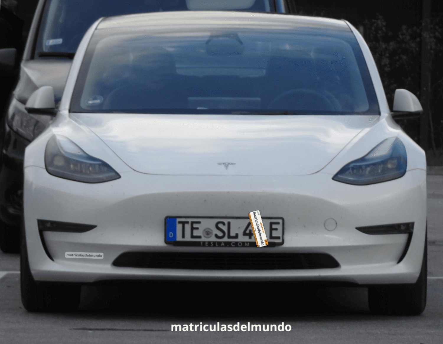 Matrícula de Tesla Model 3