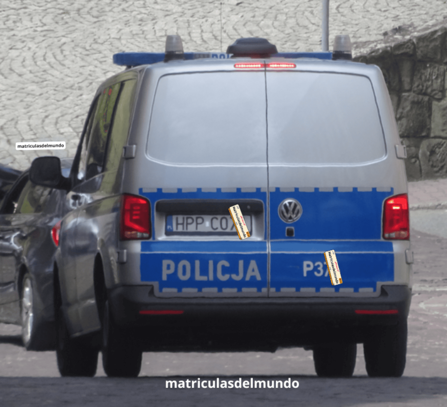 Matrícula de Volkswagen Transporter