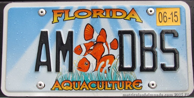 matrícula de Florida para aquaculture con pez nemo de fondo