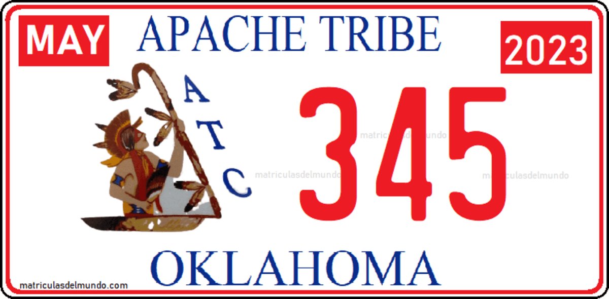 Imagen de matrícula de la Tribu Apache