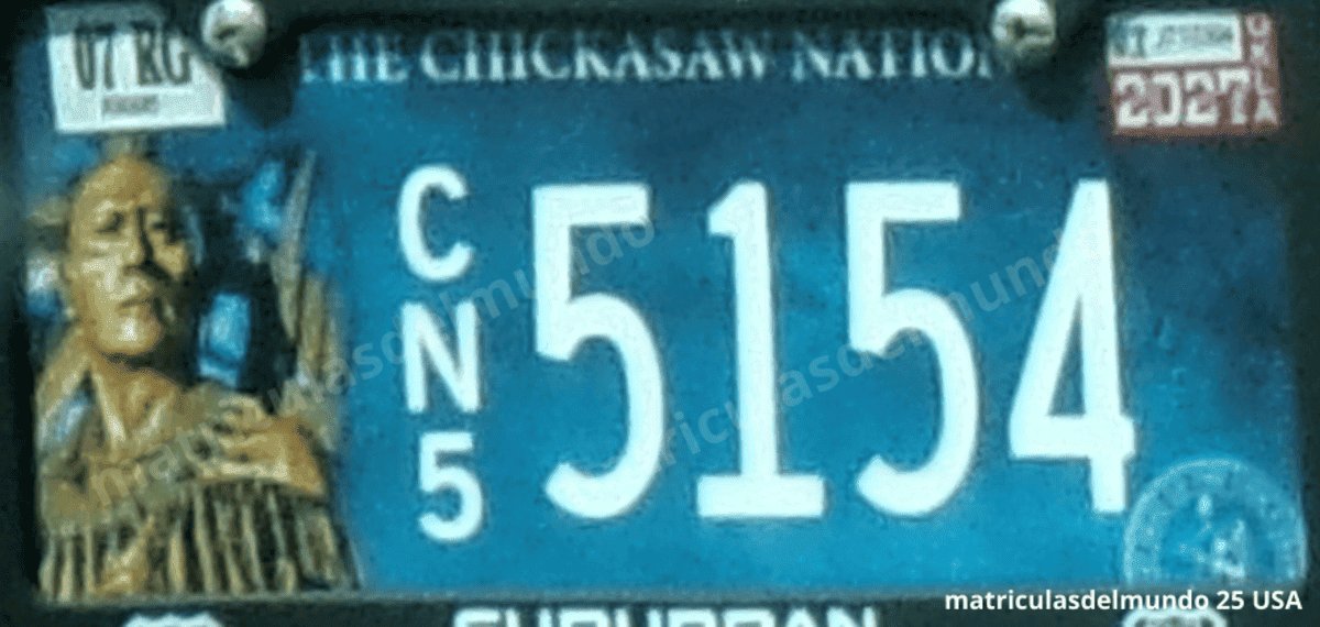 Imagen de matrícula de la Nación Chickasaw