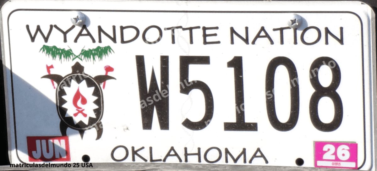 Imagen de matrícula de la Nación Wyandotte