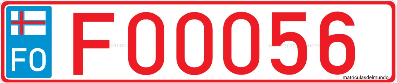 matricula roja islas feroe