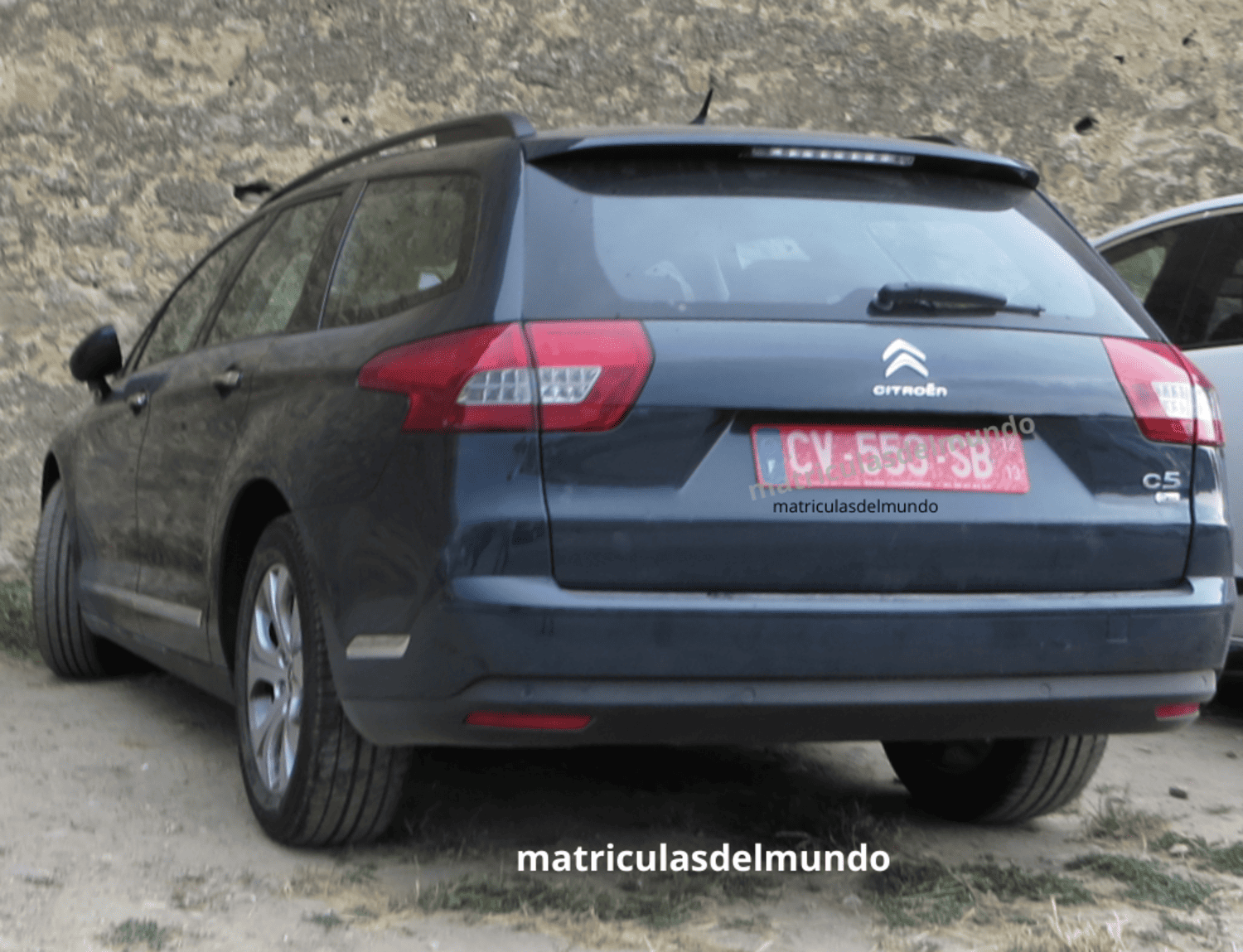 Matrícula de citroen C5