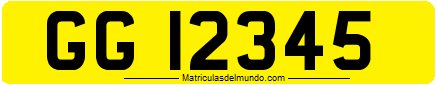 antigua matricula de turista temporal de gibraltar
