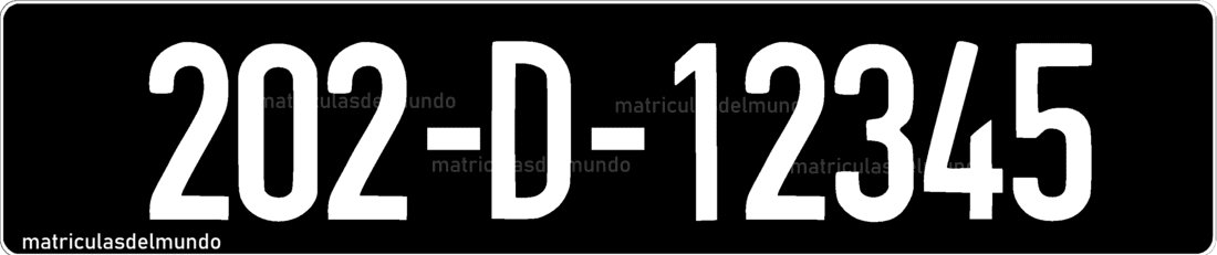 matricula negra irlanda especial militar