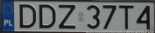 matrícula de coche de Polonia DDZ