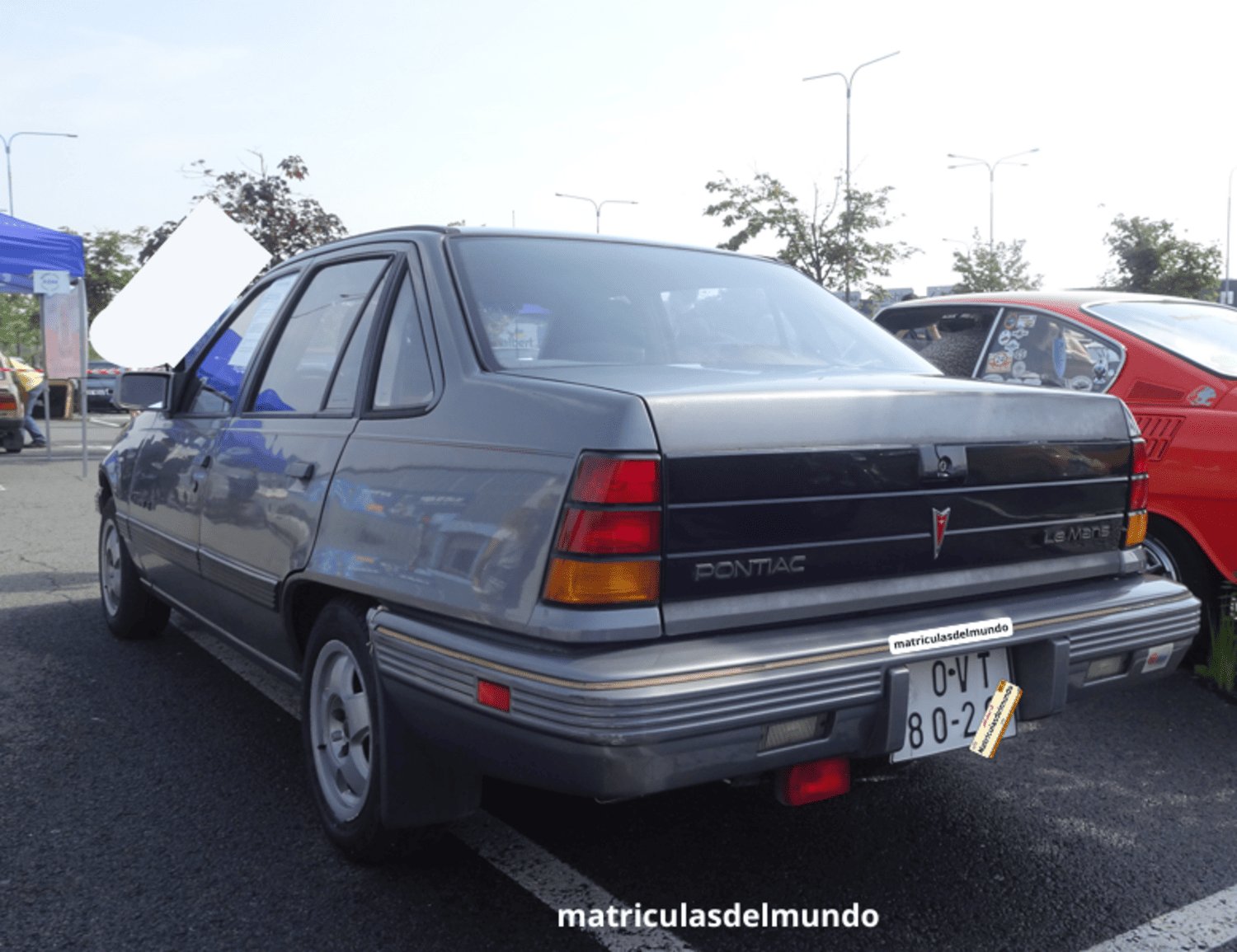 Matrícula de Pontiac Le Mans