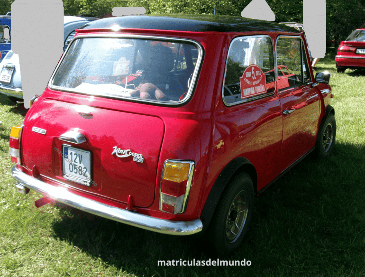 Matrícula de Innocenti Mini Cooper