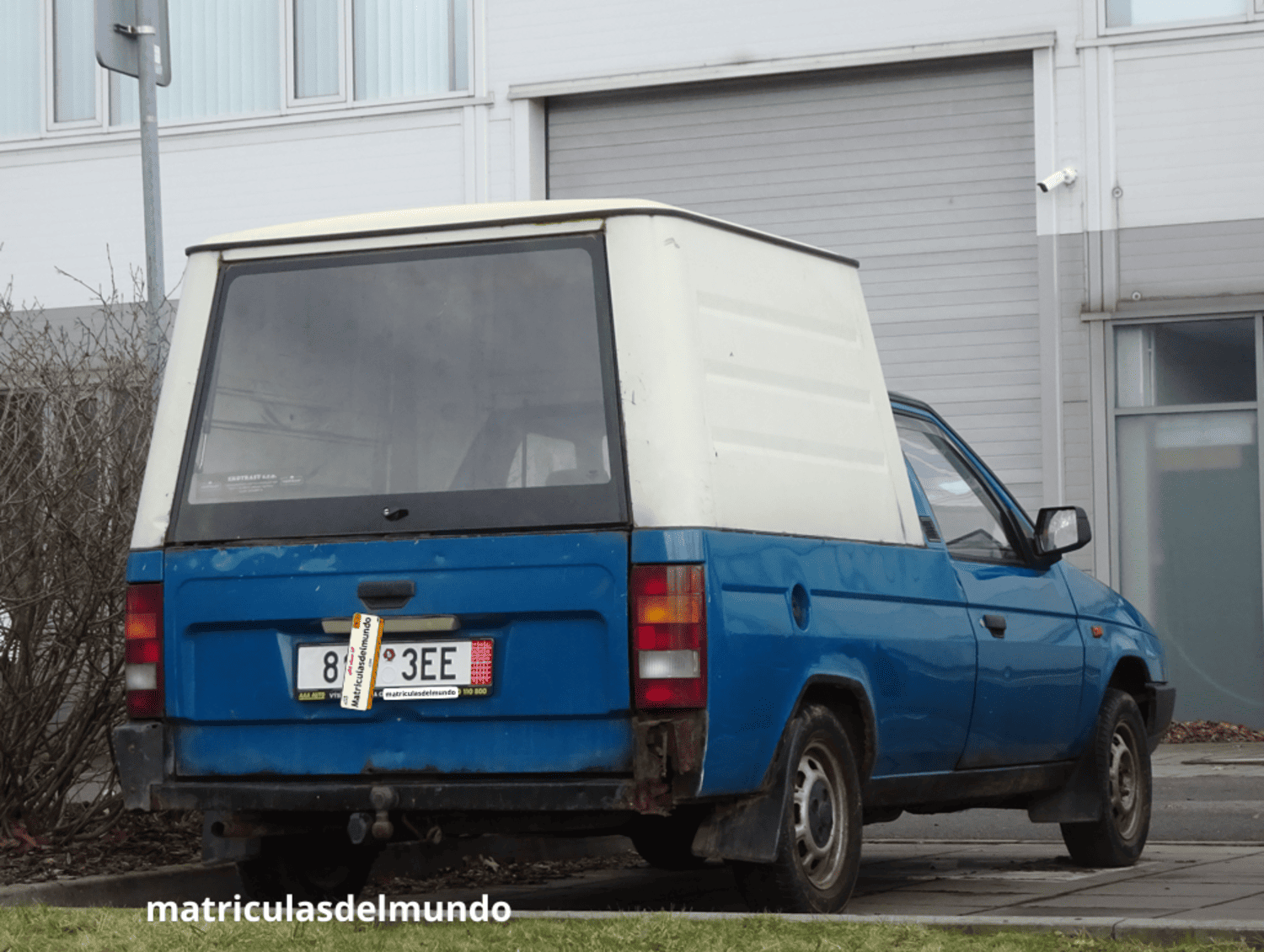 Matrícula de Skoda Pick Up
