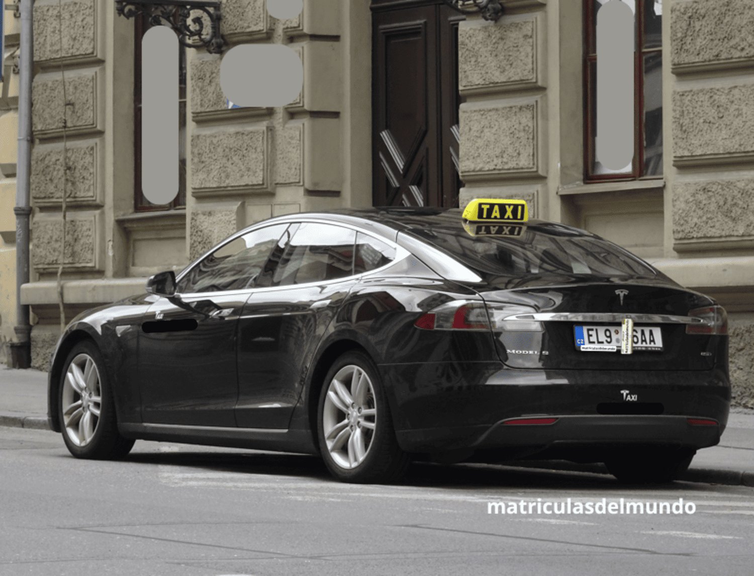 Matrícula de Tesla Model S