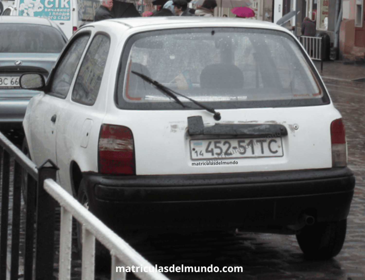 Matrícula de Nissan Micra