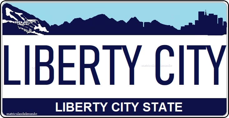 Matrícula Liberty City del Grand Theft Auto IV