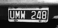 Image of an example plate from Argentina