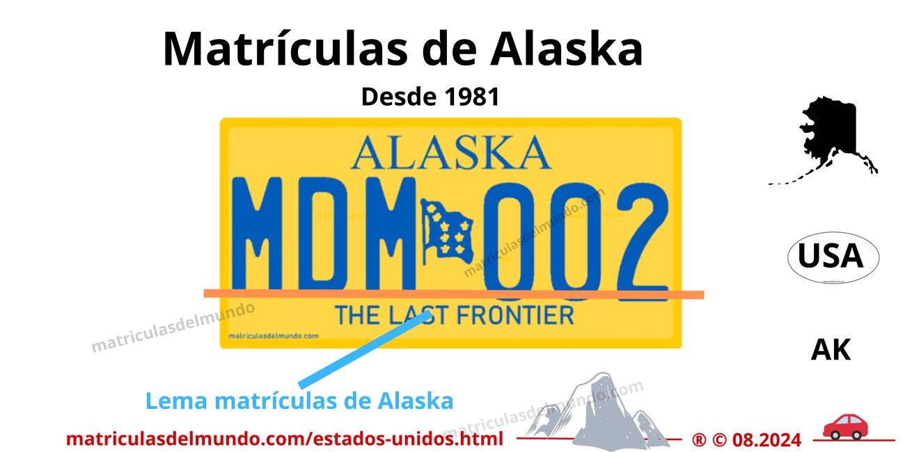 Matrícula de coche de Alaska