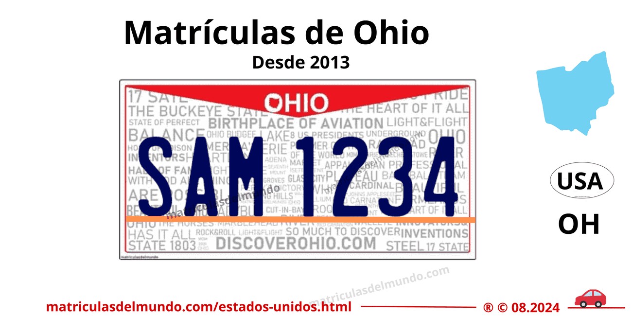 Matrícula de coche de Ohio