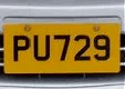 Matrícula de coche de Granada actual con código WG