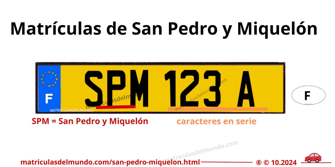 Image of an example plate from Saint Pierre and Miquelon