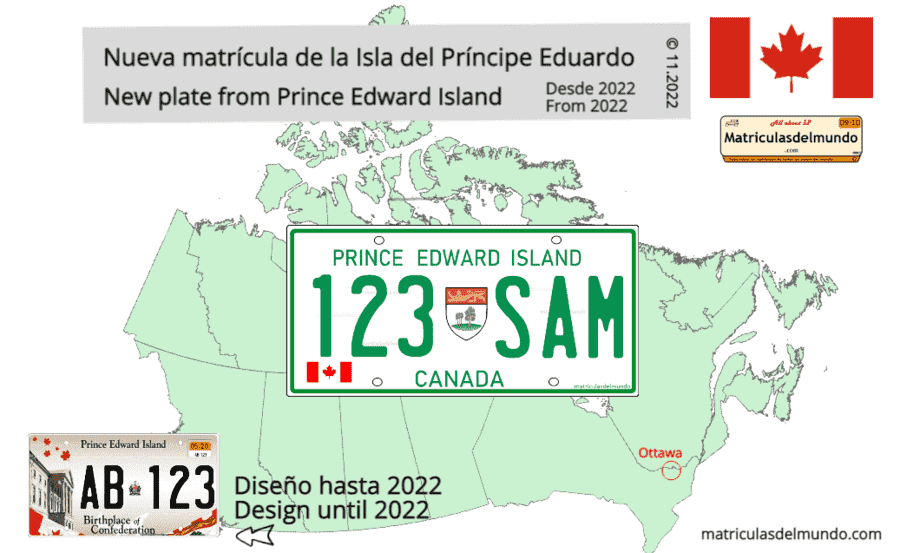 Prince Edward Island new license plates