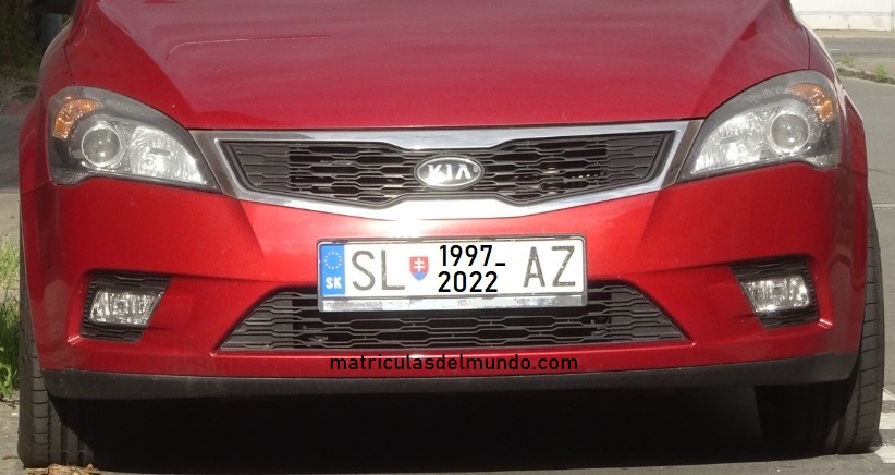 Estas Son Las Nuevas Matr culas De Eslovaquia En 2023 Estas Son Las Nuevas Matr culas De Eslovaquia En 2023