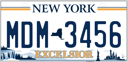Matrícula de Nueva York Excelsior